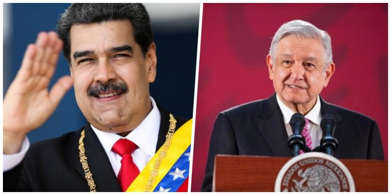 Redes piden invitación a Maduro tras la visita a México de Alberto Fernándezy