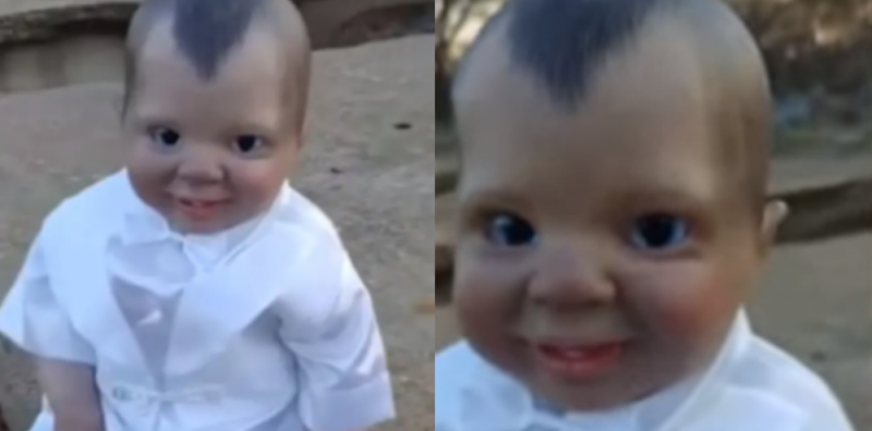 Aterra video de muñeco “diabólico” que mueve sus ojos conforme a la cámara
