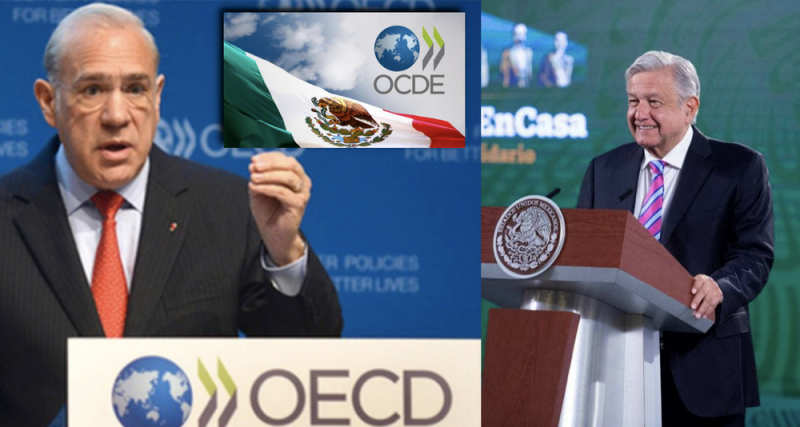 #HISTÓRICO| OCDE mejora su pronóstico del PIB de México para 2021 a 4.5%y
