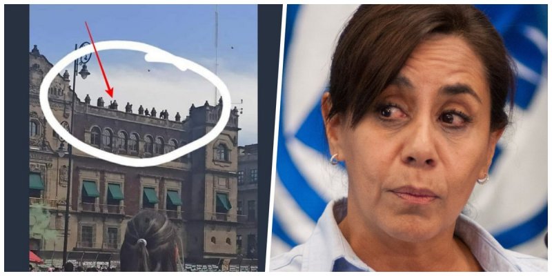 Compara hermana de Calderón masacre del 68 con manifestación del #8Marzo2021