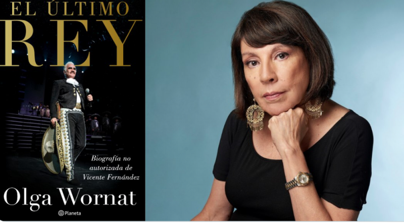 Olga Wornat adelanta historia nunca contada de Vicente Fernández en libro “El  Último Rey”