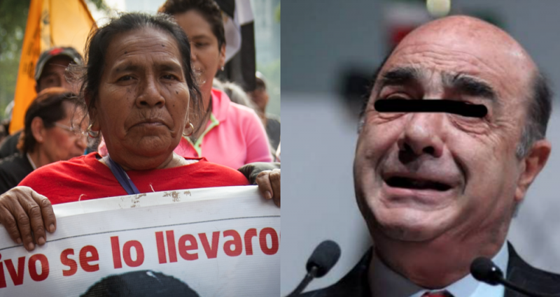  D nde Est n Madre De Normalista Recrimina A Murillo Karam Por Su Hijo