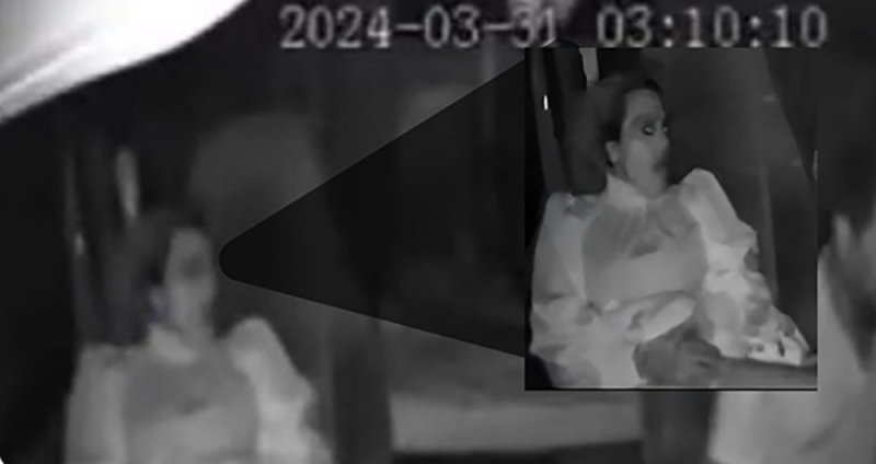 Video: Trailero viaja a Monterrey con mujer fantasma a bordo