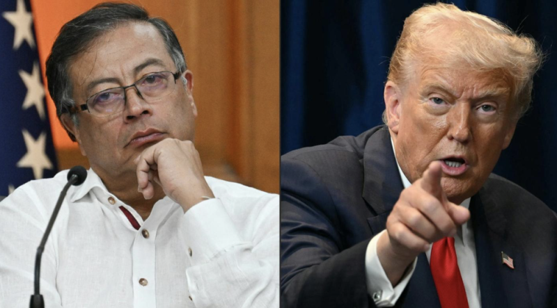 Gustavo Petro advierte que tomará de nuevo las armas ante amenazas de Trumpy
