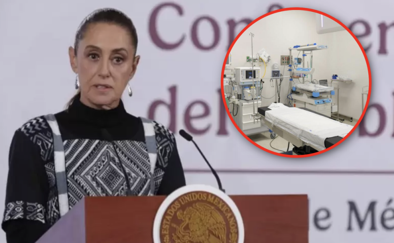 Sheinbaum anuncia construcción de 24 hospitales y compra de equipos médicosy