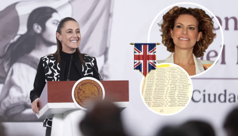 Sheinbaum enviará nota de extrañamiento a Reino Unido por dar asilo a Karime Macías