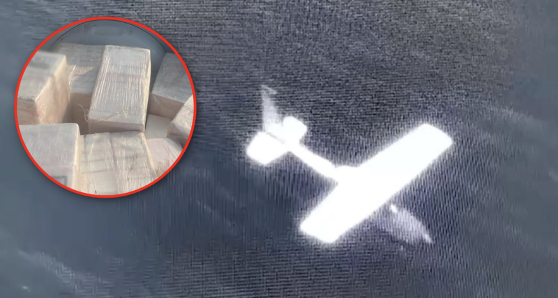 Decomisan media tonelada de dr0g4 en aeronave clandestina en Oaxaca, informa García Harfuch