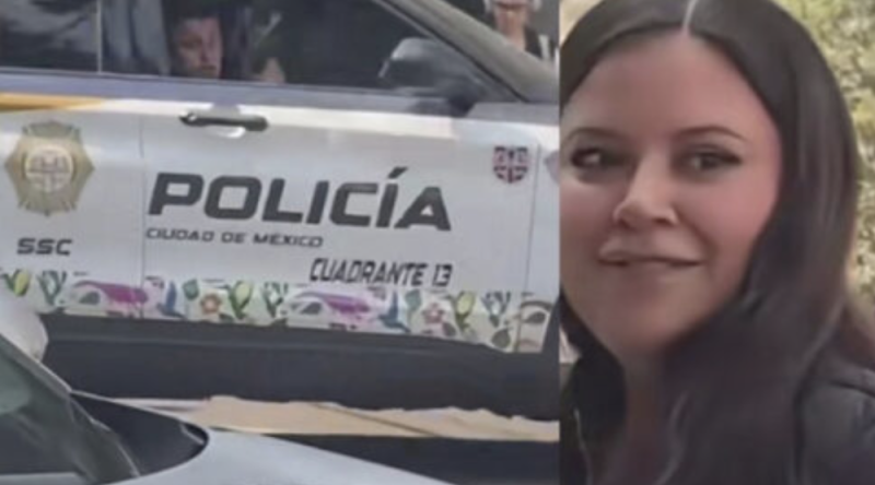 Mujer grafitea auto de su ex en CDMX tras descubrir infidelidad; policía aparece y lo multan a él