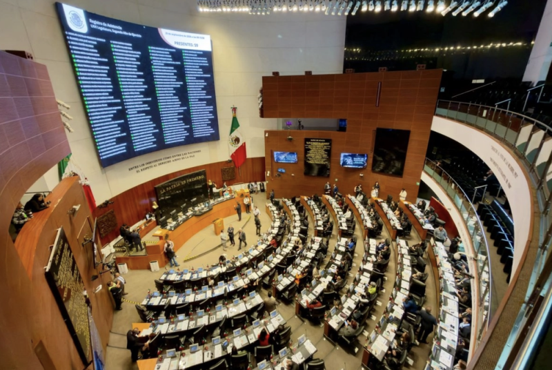 Senado aprueba reforma para prohibir candidatos con doble nacionalidad 