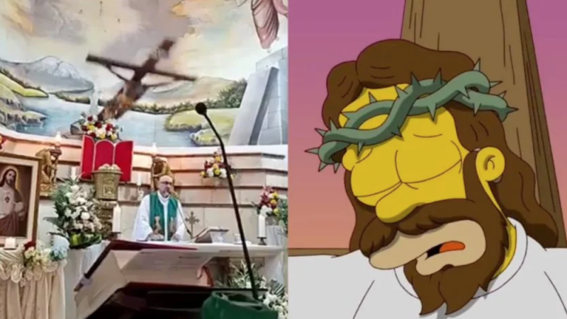 Afirman que Los Simpson predijeron muerte del padre Patricio con este capitulo