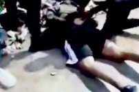 Ciudadanos dan golpiza a sujeto que intentó secuestrar a un joven (VIDEO)