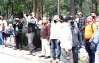 “¡Es un HONOR estar con Obrador!”, gritan simpatizantes de AMLO en campamento de FRENAAA