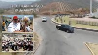 “Gracias Señor MENCHO”: VIDEO con drones del CJNG entregando DESPENSAS en Jalisco