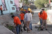Tlajomulco intensifica acciones de limpieza y desazolve