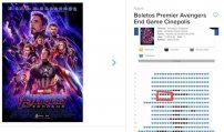 Revenden boletos para estreno de Avengers hasta en 3 mil 200 pesos.