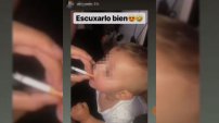 Mamá hace fumar a su bebé de 11 meses para grabarlo y presumirlo en Facebook.