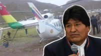 Helicóptero de Evo Morales sufre percance; ex ministro lo califica como 