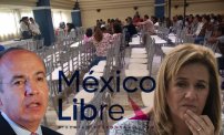 Mexicanos abandonan a Calderón y a Margarinflas en asamblea de México Libre en Veracruz