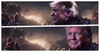 Trump lo vuelve a hacer. Ahora usa imagen de Thanos, personaje de Marvel, en spot de campaña