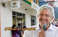 Mexicanos celebran la apertura del Banco del Bienestar en Veracruz 