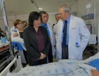 Secretario de Salud revisa las condiciones del Hospital Juárez de México
