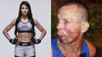 Polyana Viana, atleta de la UFC, propina golpiza a tipo que la quería asaltar