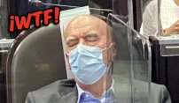 EXHIBEN a Senador de Movimiento Ciudadano, Dante Delgado, por quedarse DORMIDO en plena sesión.