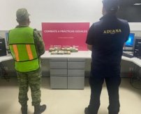 Aduanas y SEDENA frenan el ingreso ilegal de más de 103 mil dólares en aduana de Nuevo Laredo