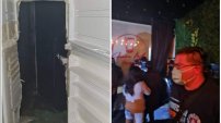 Clausuran bar clandestino que “disfrazó” la puerta de acceso con un refrigerador