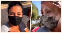 Lanzan harina a Nay Slavatori mientras hacía un en vivo (VIDEO)