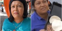 Lady Frijoles reaparece vendiendo horchata tras ser deportada de Estados Unidos